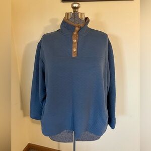 Koolaburra By Ugg Cream Brushed Ribbed Thermal Top 3X